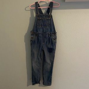 Gap overalls with heart patch size 3